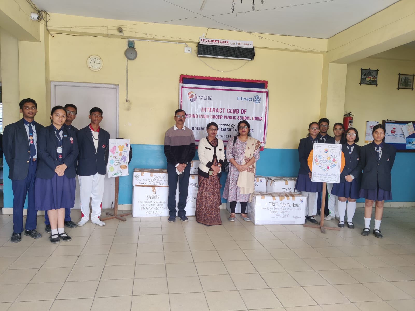 Donation drive